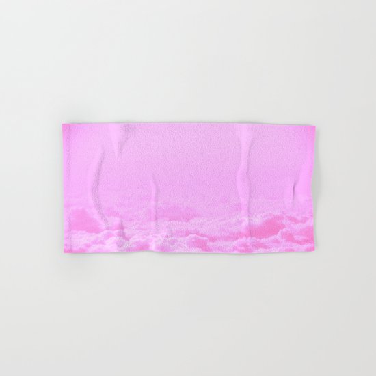 Cotton Candy Clouds Hand & Bath Towel