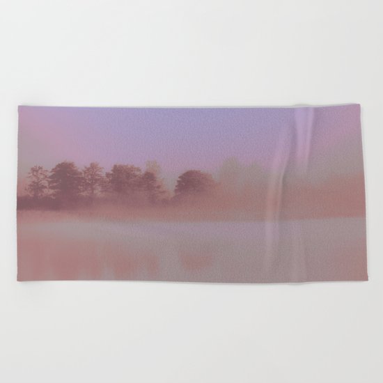 Over The Rainbow Forest Beach Towel