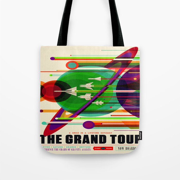 Vintage poster - The Grand Tour Tote Bag