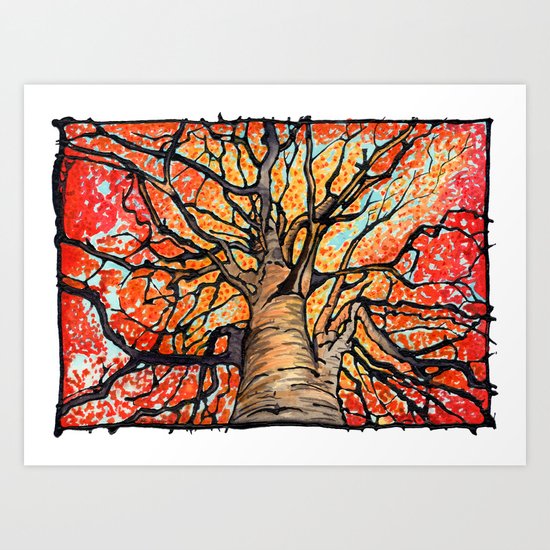 Fall Flush Art Print