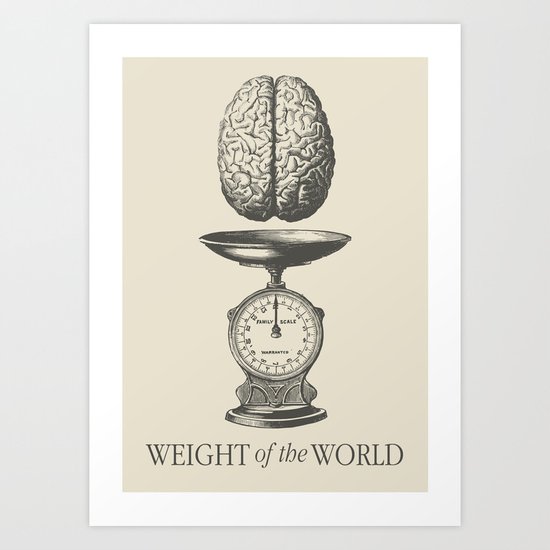 Weight of the World Art Print