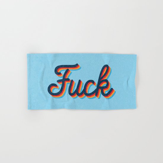 Fuck Hand & Bath Towel