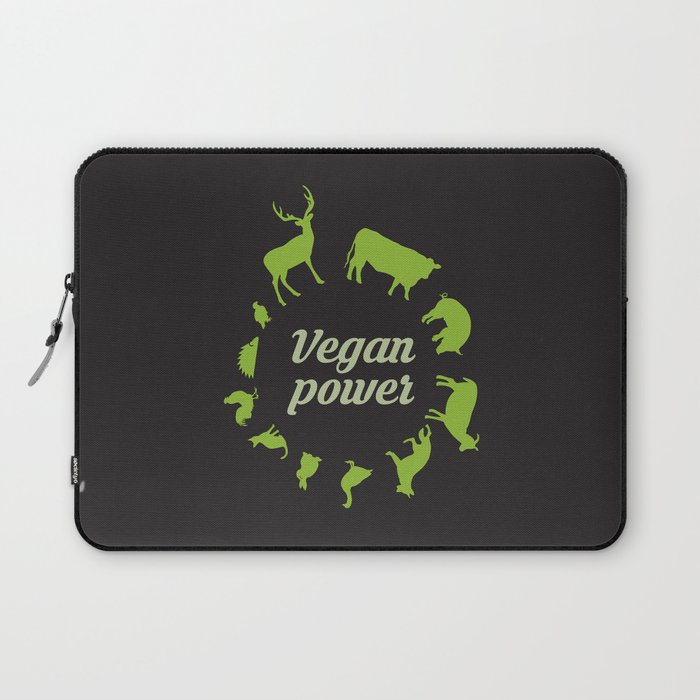 Vegan power Laptop Sleeve
