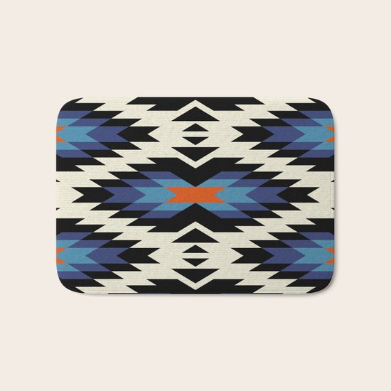 Tribal pattern Bath Mat