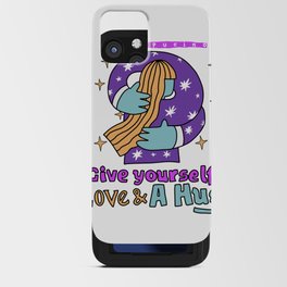 Give Yourself A Hug iPhone Card Case