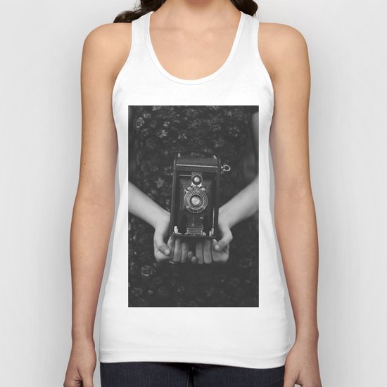 Vintage Heart Unisex Tank Top