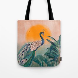 Peacock Tote Bag