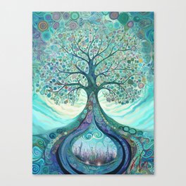Sigil of the Tree (signed) Canvas Print