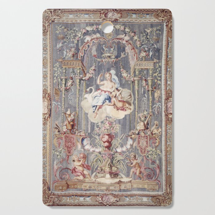 Antique 18th Century 'Venus' French Gobelins Tapestry Cutting Board
