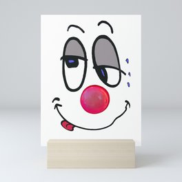Mr Smiley Mini Art Print