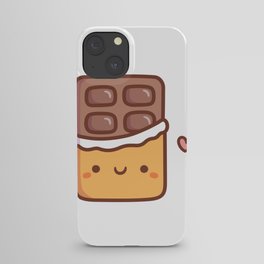Cute Chocolate Bar Doodle iPhone Case