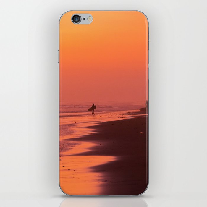Surf Beach Walk iPhone Skin