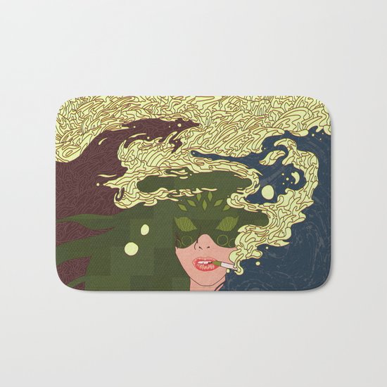 Heavy Smoke Bath Mat