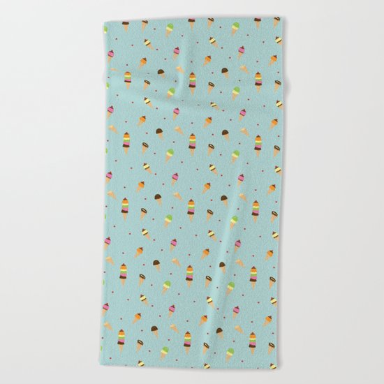 Ice cream Beach Towel