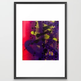 abstrait 2 Framed Art Print