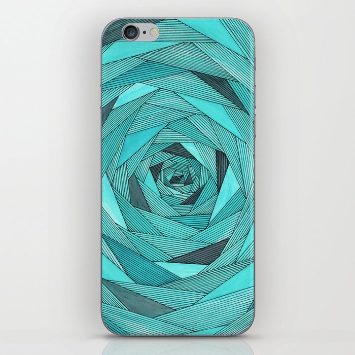VOID IN TURQUOISE iPhone Skin