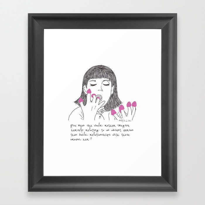 Amelie Poulain Framed Art Print