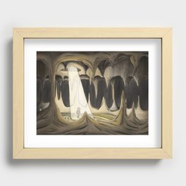 An Epic Cave (in color with texture) Recessed Framed Print