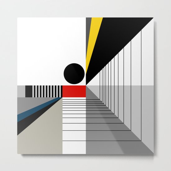 BLACK POINT Metal Print