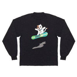 SNOWBOARDER of CAT Long Sleeve T Shirt