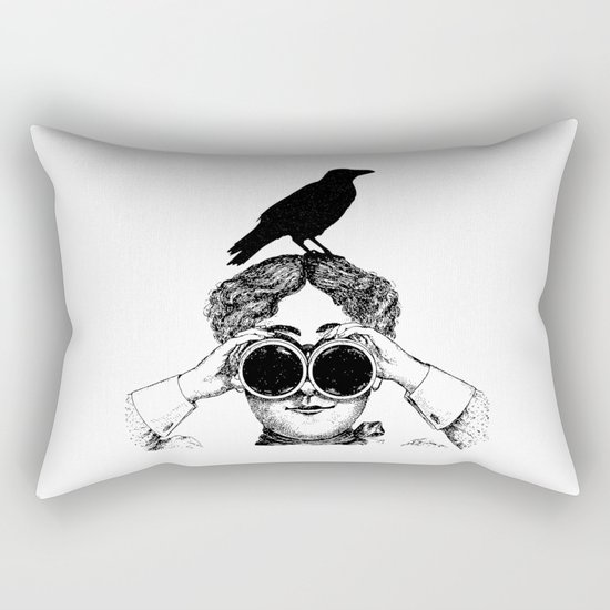 Where's that bird?! - humor Rectangular Pillow
