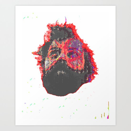 CHAD WHITE IMAGINATION COMPANY LOGO Art Print