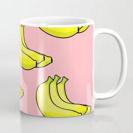 Iconic Cartoon Banana Patern Coffee Mug