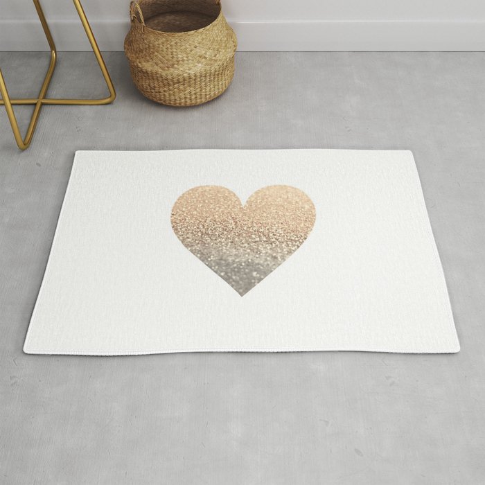 GOLD HEART Canvas Print by Monika Strigel | Society6