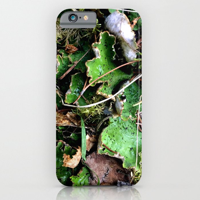 Spotted Lichen iPhone Case