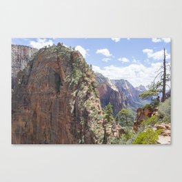 Angels Landing at Zion National Park Canvas Print