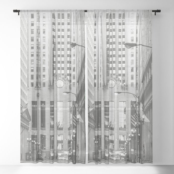 LaSalle & Adams - Chicago Photography Sheer Curtain
