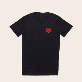 Pixel Heart T Shirt