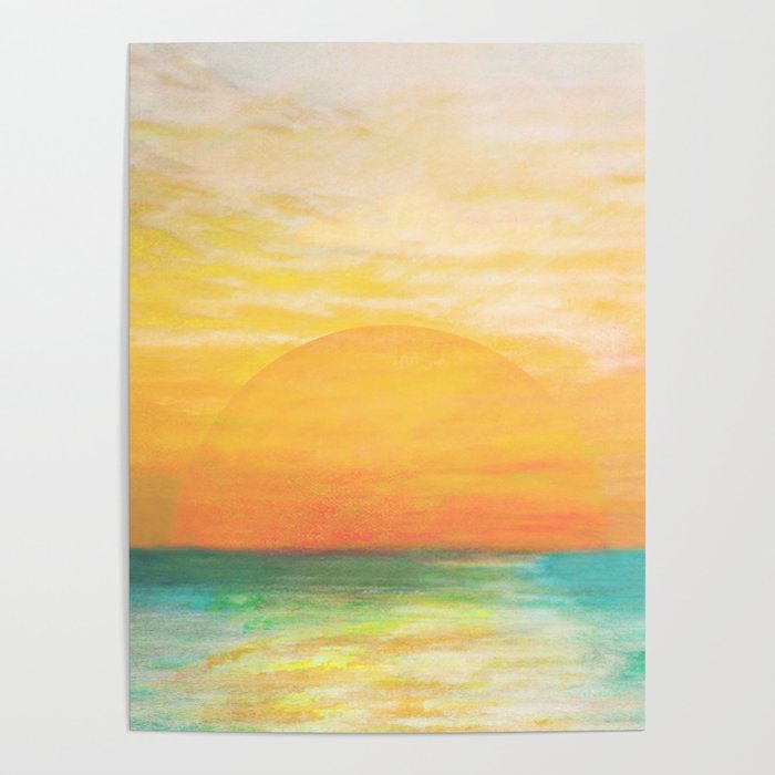 Summer Sunset Poster