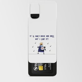 It is only Rock And Roll Android Card Case