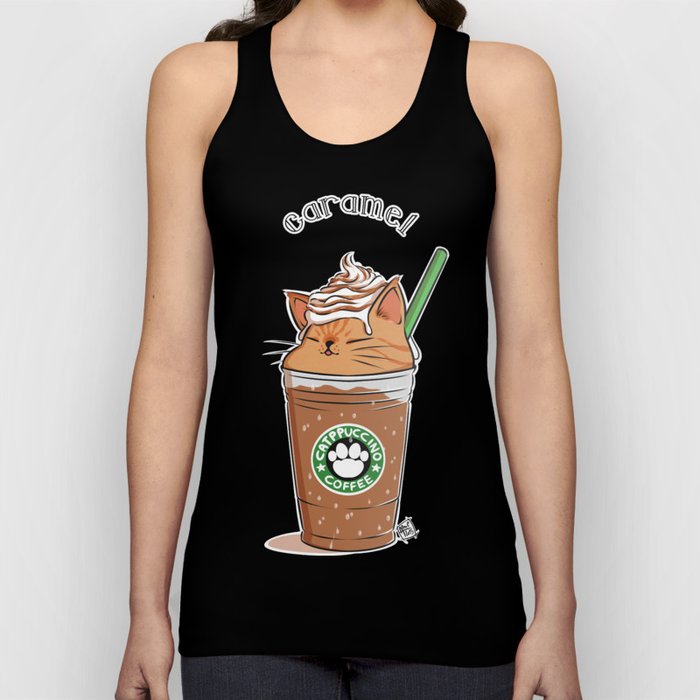 Caramel CATpuccino Tank Top