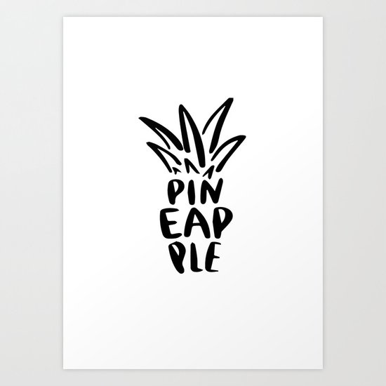 Pineapple Art Print