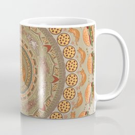 Cat Mandala Coffee Mug