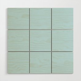 Baby blue background Wood Wall Art