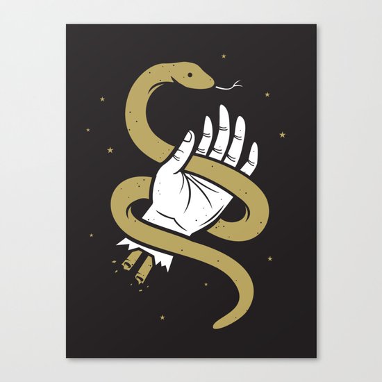Keep Your Friends Close Canvas Print