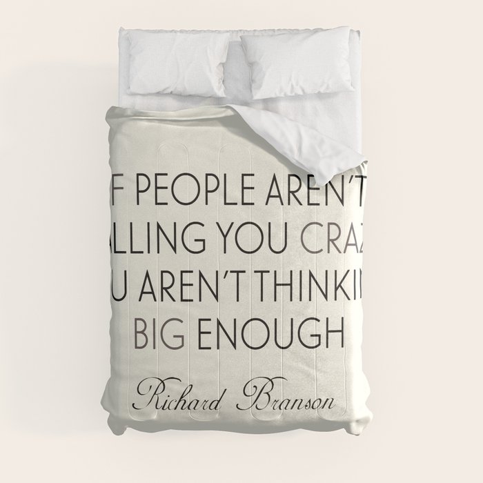 Richard Branson quote, think big, take risks, inspiring, motivational