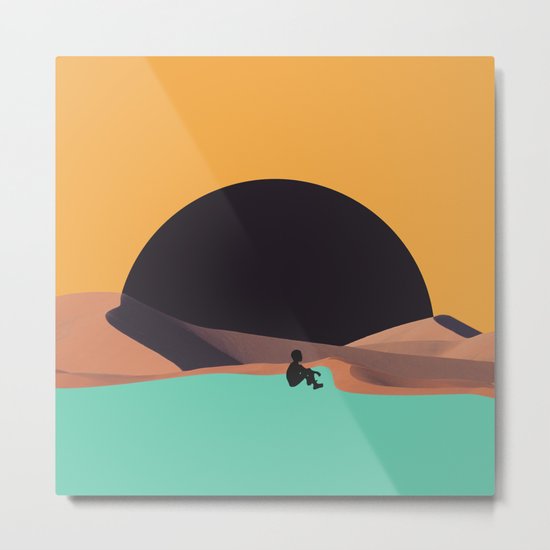 Pseudoscape Metal Print