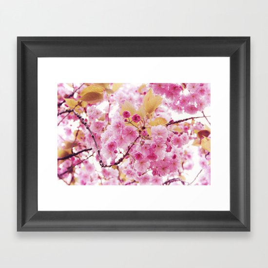 Bloom, bloom, bloom! Framed Art Print