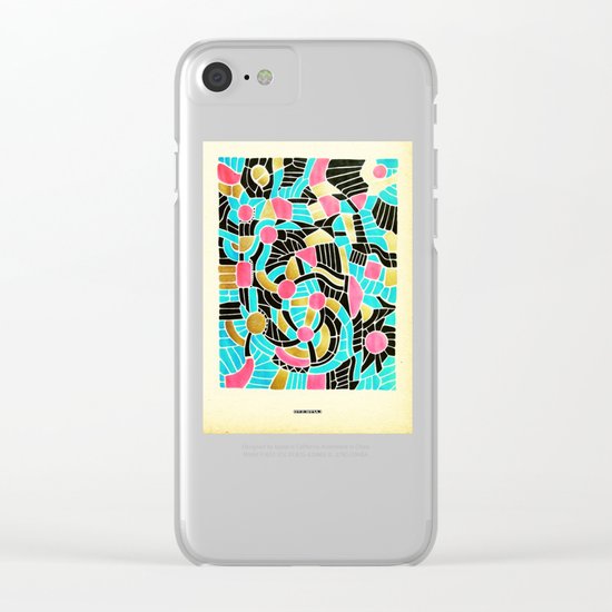 - summer jump - Clear iPhone Case