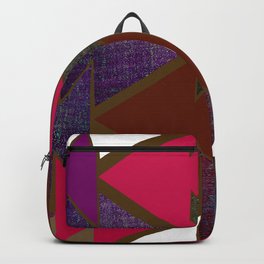 AQUARIUM N5 Backpack | Color, Varicolour, Fishes, Illustration, Multicolour, Green, Blue, Denim, Pattern, Graphicdesign 