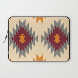 Aztec Southwestern pattern Navajo ornament Tribal Native American print Laptop Sleeve