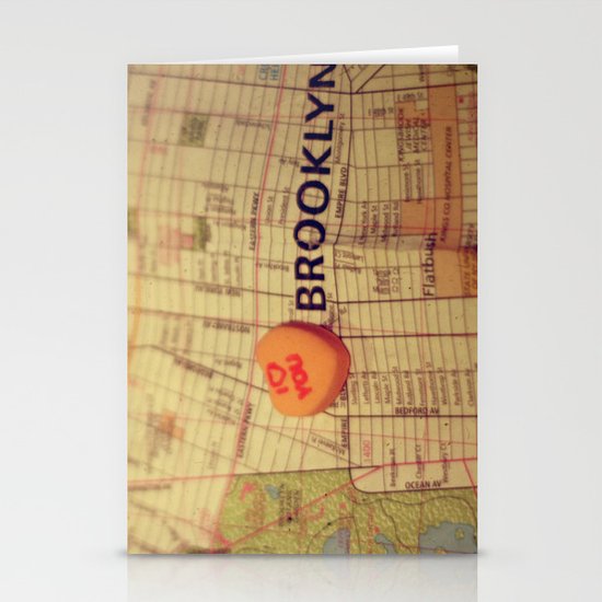I Love You Brooklyn Stationery Cards