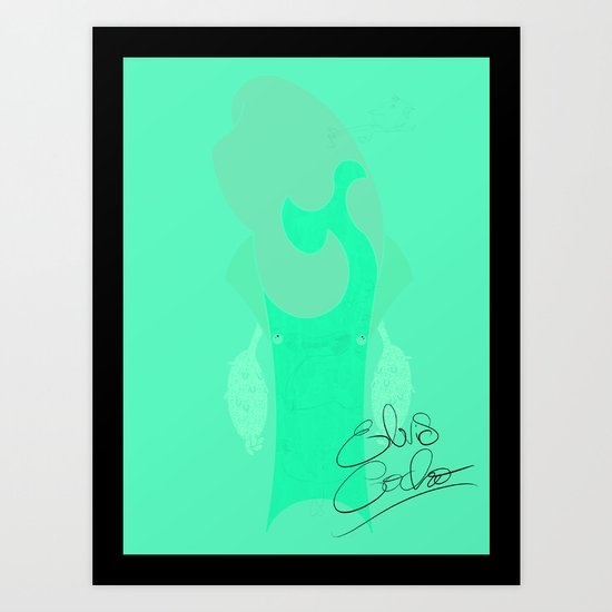 Elvis Art Print