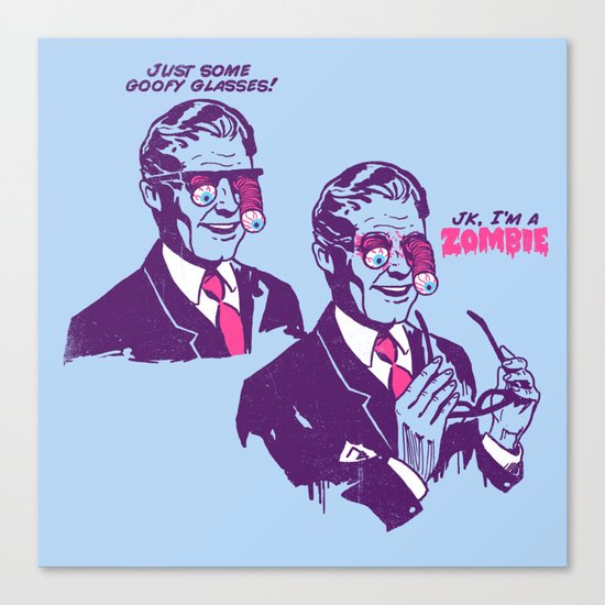 Pranked Canvas Print