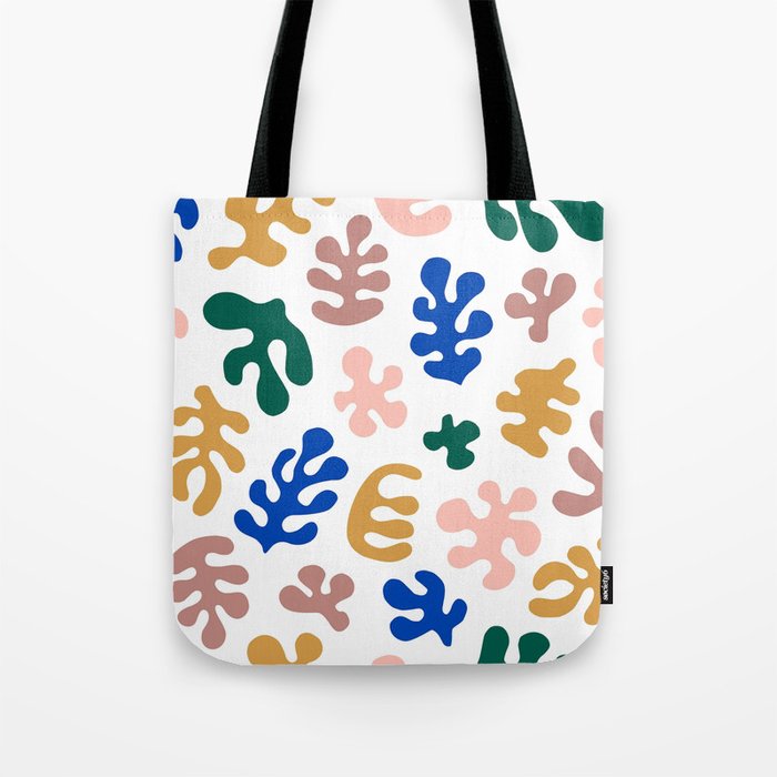Henri Matisse Abstract Colorful Summer Cut Outs Art Pattern Tote Bag