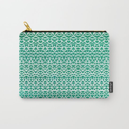 Tribal Forest Carry-All Pouch